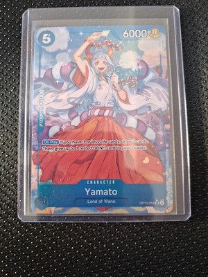 Yamato Alt Art AA OP13-054 SR One Piece Card Game TCG CCG  - English