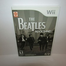 The Beatles Rock Band Nintendo Wii Video Game with Manual Tested  Working