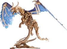 3D Wooden Puzzles for Adults - Windstorm Dragon 3D Puzzle - Mechanical Model Kit