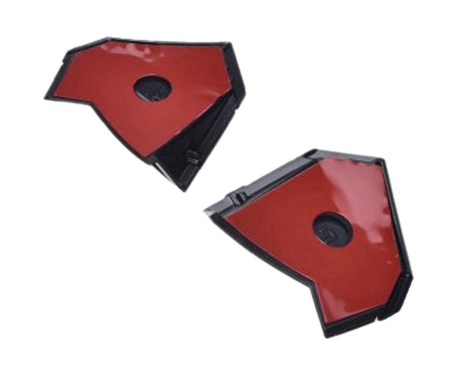 Prise d'air arrière FF811 et OF603 noir brillant pour casque de moto de rechange
