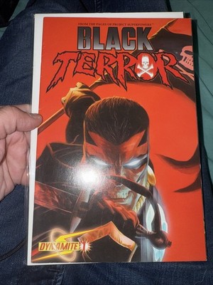 Black Terror #1 (Dynamite Entertainment 2008) 1st print Alex Ross