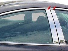 4pc. Luxury Fx Stainless Steel Pillar Post Trim For 2009-2012 Mazda 6 4dr