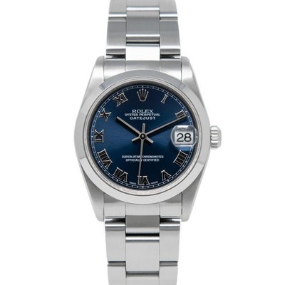 Rolex Datejust 31 Stainless Steel 78240 Blue Roman, Oyster - Pre-owned