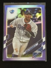2021 Topps Chrome NPB - Shuhei Takahashi #19 Purple Refractor /299 (RC)