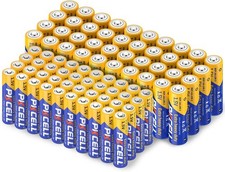 PKCELL 40 x AA & AAA Batteries, 1.5V Carbon AA AAA Combo pack Batteries for 0.37 per battery