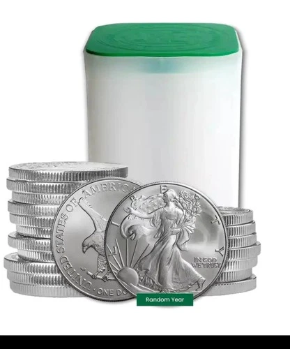 40 coins - $1 American Silver Eagle Coin 1 oz BU - Random Year - US Mint