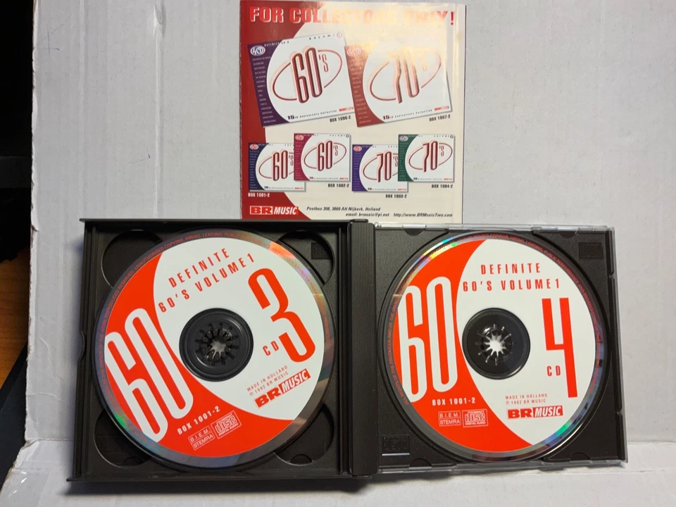 ❌4 CD -Definite 60s -Vol. 1- BR Music- 56 Titel- 60er Jahre❌ - Bild 4 von 4