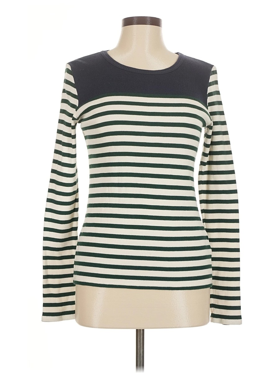 J.Crew Women Green Pullover Sweater M