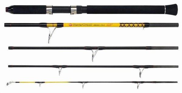 WFT Never Crack Big Fish 5Tlg. Raubfisch U. Meeres Angelrute 150-700G 2,40M-image