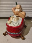 Vintage Whistling Santa In The Tub Bath — photo 9