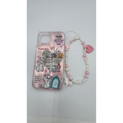 IPhone 14 Mezzo Piano Marie Cat iPhone Case and Beaded Phone Charm Strap