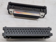 2x AMP 50-Pin Female D-Sub IDC Connectors DD5...