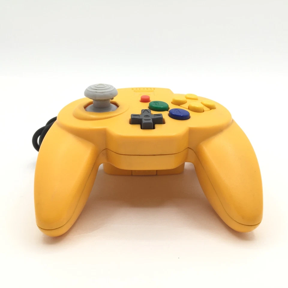 Hori Pad Mini 64 Controller Nintendo Yellow Japan Tested - Image 3 of 4