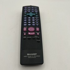 Sharp Genuine Video Cassette Recorder Remote Control RRMCG1197AJSA