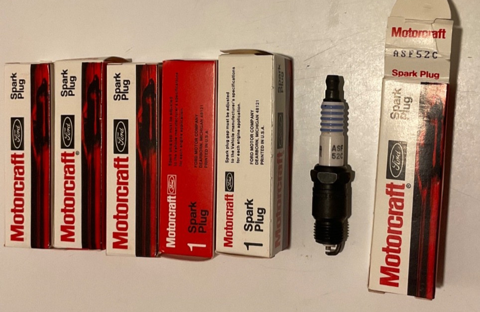Ford ASF52C Motorcraft OEM Platinum Engine Ignition Spark Plug set of 6