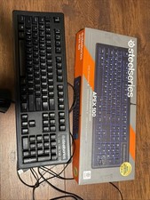 SteelSeries Apex 100 Blue LED Backlit Gaming Keyboard