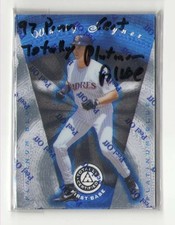 1997 Pinnacle Totally Certified Platinum Blue - SAN DIEGO PADRES Team Set