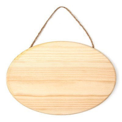 CousinDIY Unfinished Basic Wood Plaque-Natural 20326018