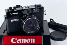 New Seal   Near MINT Canon Canonet QL17 G-III QL Black Rangefinder Camera Japan