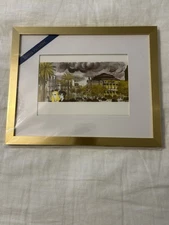 “Palermo” Louis Vuitton X Ruben Toledo Authentic Art City Guide Post Cards COA