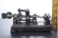 T.R. Mc Elroy's Mac Key Morse Code Telegraph Machine, Pat. 1934 Boston Mass