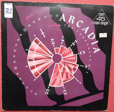 Arcadia / Election Day (The Consensus Mix) 12'' Maxi Vinyl 1985