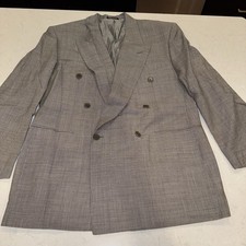 Pal Zileri Blazer Men Wool Sport Coat Suit Lined Button Up Formal Jacket Adult