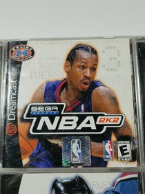 Sega Dreamcast Sports Lot of 4 NBA 2K2 NHL 2K2 NFL 2K1 