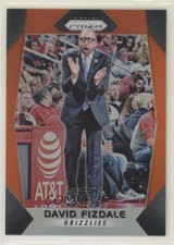 2017-18 Panini Prizm Orange Prizm 24/49 David Fizdale #210 03rx