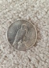 1922 D 1 OUNCE SILVER PEACE DOLLAR GREAT COND. CIRCULATED UNCLEANED — photo 5