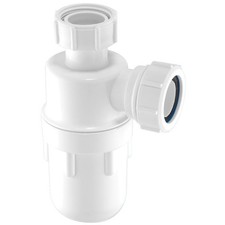 Image of McAlpine 1 1/2" Anti Syphon Bottle Trap - 75mm Water Seal C10V