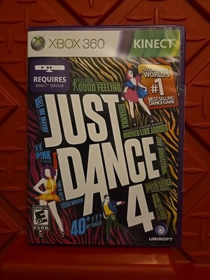 Just Dance 4   Xbox 360   Complete in Box   Tested & Working