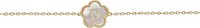 Jacques Lemans - Armband Blume Sterlingsilber Vergoldet Mit Perlmutt/Zirkonia