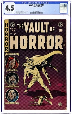 Vault of Horror #40 CGC 4.5 1955 4620856020