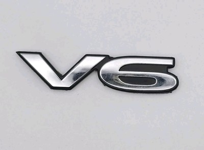1999-2003 MITSUBISHI GALANT GTZ V6 REAR EMBLEM LOGO SILVER BADGE