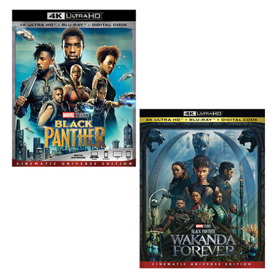Black Panther 1-2 (4K) New
