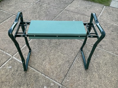 Garden Kneeler 2-in-1 Folding Gardening Padded Seat Kneeling