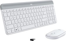 Logitech MK470 Slim Wireless Keyboard and Mouse Combo - WHITE
