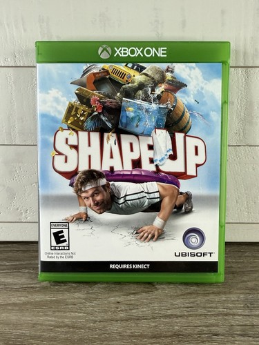 XBOX One Shape Up Game Requires Kinect Complete Near Mint Super Quick Shipping