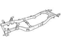 1999-2002 Land Rover Discovery II Frame - KVD100454