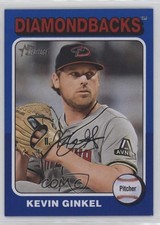 2024 Topps Heritage High Number Dark Blue Border Kevin Ginkel #681 1e1o