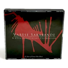 4 CD Set Varese Sarabande 25th Anniversary 84 Tracks Film/Movie Theme Music