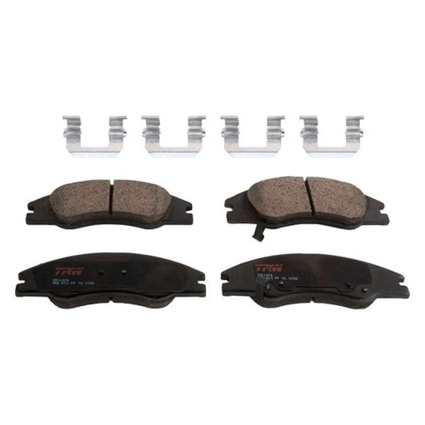 For Kia Spectra 2004-2009 TRW TPC1074 Ceramic Front Disc Brake Pads - Изображение 2 из 2