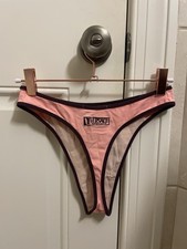 Versace Intensive One Of A Kind Embroidered Panties Thong