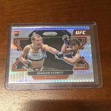 2022 Panini Prizm UFC Manon Fiorot #36 Hyper  RC Rookie France