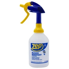 Zep Bleach Resistant Professional Sprayer Bottle - 32 oz 30 Foot Stream Spray