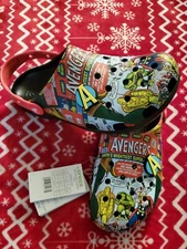 NWT Without BOX Disney Parks Marvel Avengers Comic Crocs Clogs Adult Size M8/W10