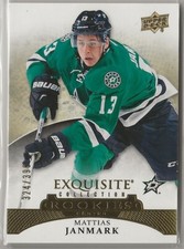2015 2015-16 Exquisite Collection Rookie #R22 Mattias Janmark 324/399 Stars