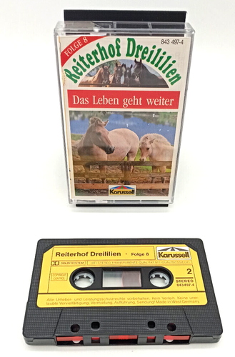 Reiterhof Dreililien Kassette Hörspiel MC Sammler Zustand SEHR GUT Folge 8 - Bild 3 von 3