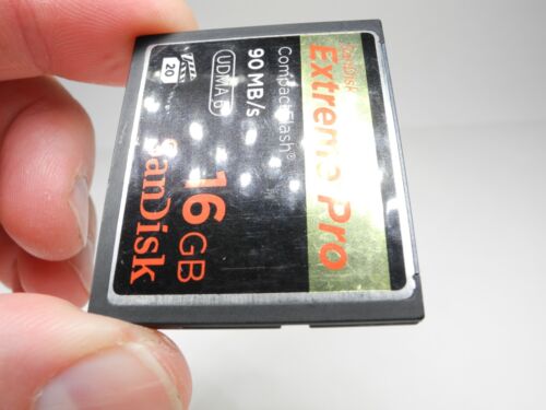 (DENTED) SanDisk Extreme Pro 16GB 90MB/s UDMA 6 CF Compact Flash Memory Card - Picture 6 of 12